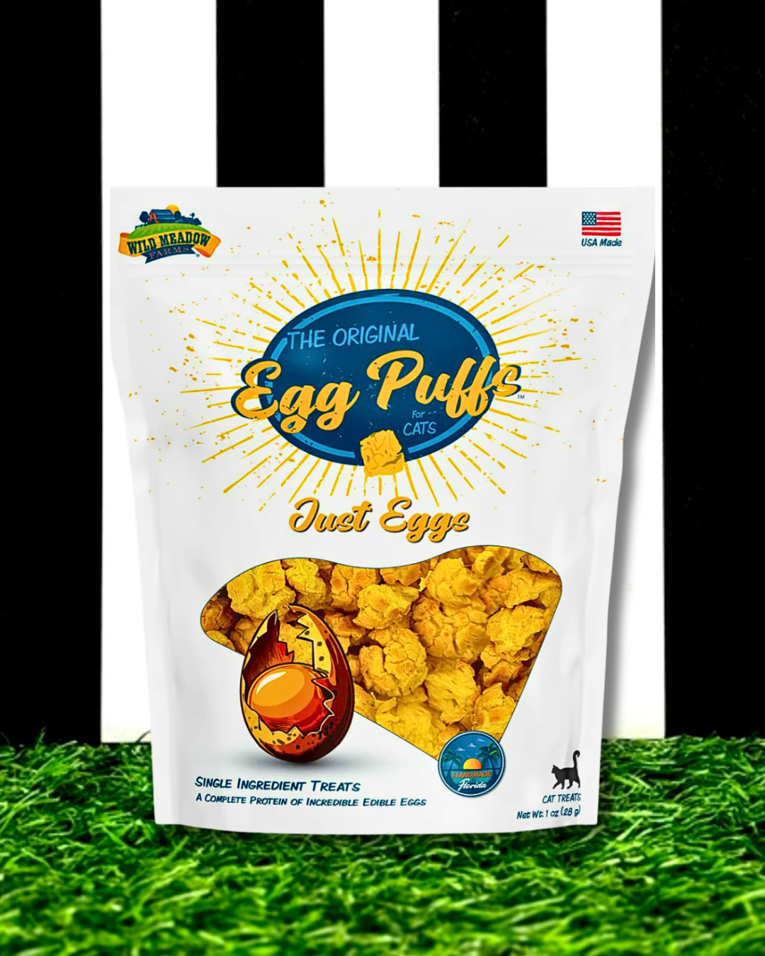 egg puffs just eggs cat treat