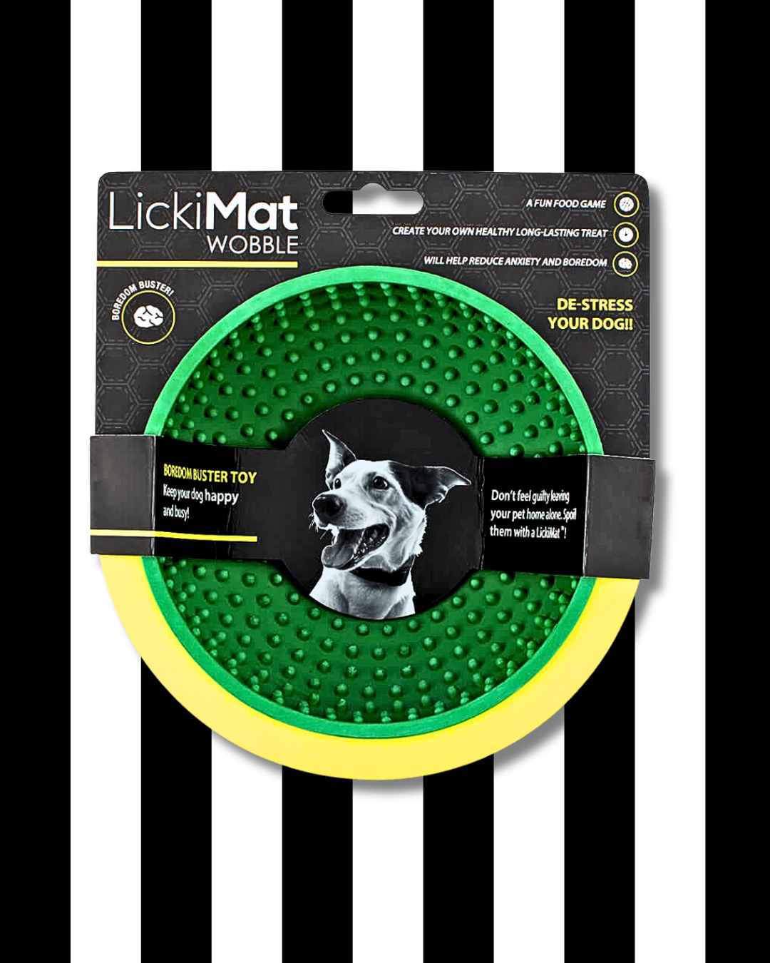 lickimat wobble feeding bowl enrichment green