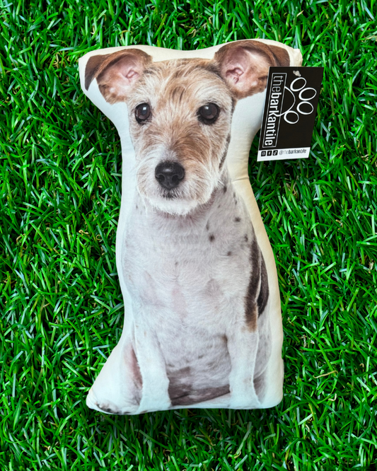 Jack Russell Terrier Puppy Dog throw pillow pillows with dogs decor