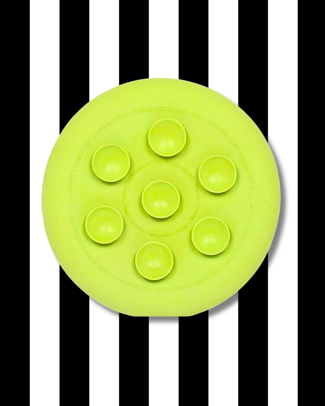 lickimat ufo green purple pink orange green slow feeder suction cups
